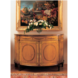 Credenza Mezzaluna Intarziata